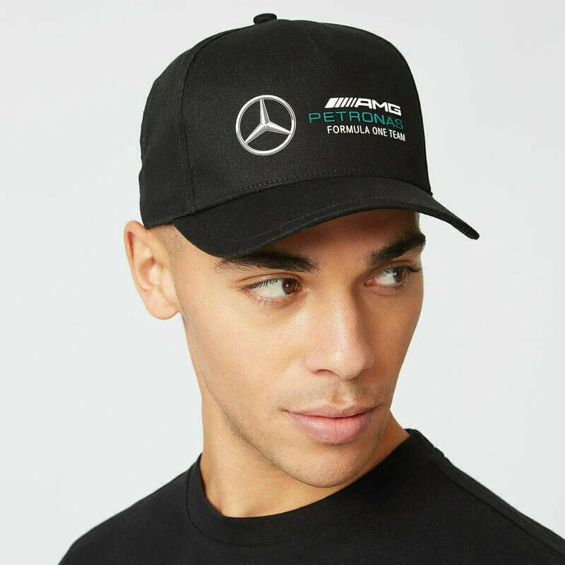 Mercedes Benz AMG Petronas F1 Racer Hat -Black/Grey/White