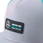 Mercedes Benz AMG Petronas F1 Puma Flat Brim Hat - Silver/Green