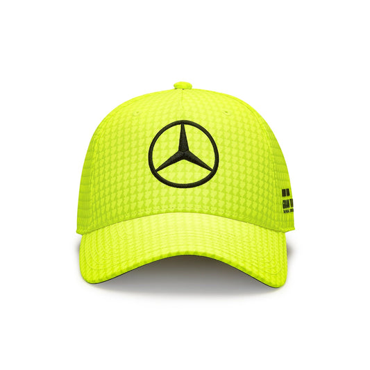 Mercedes AMG Petronas F1 2023 Special Edition Lewis Hamilton Canada GP Hat- Yellow