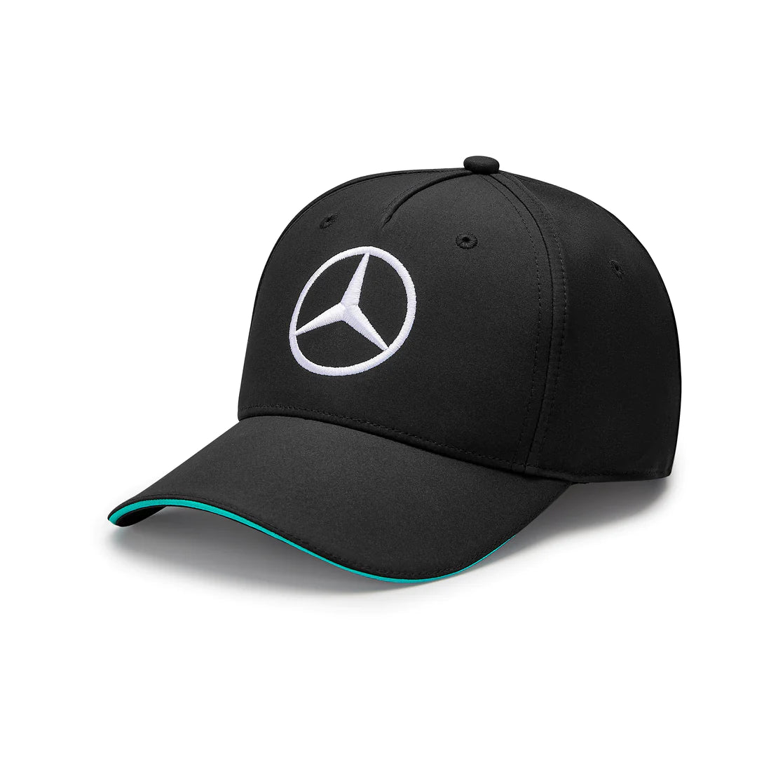 Mercedes AMG Petronas F1 2023 Team Baseball Hat- Black/White/Green