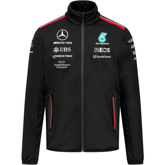 Mercedes AMG Petronas F1 2023 Men's Team Softshell Jacket