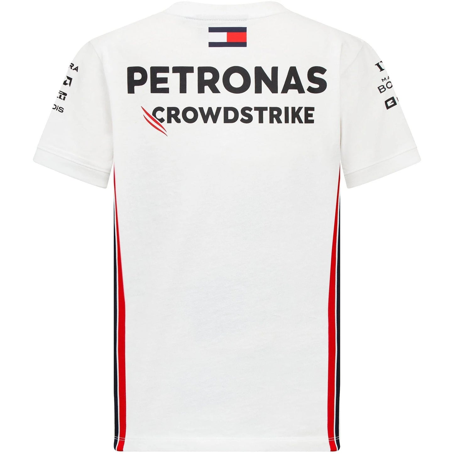 Mercedes AMG Petronas F1 2023 Kids Driver T-Shirt - Black/White