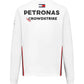 Mercedes AMG Petronas F1 2023 Men's Long Sleeve Driver T-Shirt - Black/White