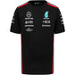 Mercedes AMG Petronas F1 2023 Men's Driver T-Shirt - Black/White