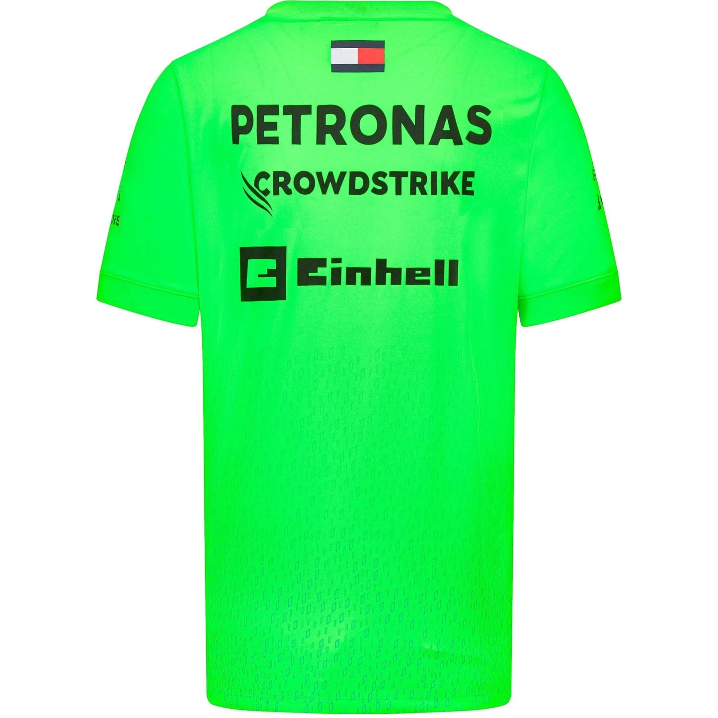 Mercedes AMG Petronas F1 2023 Men's Set Up Driver T-Shirt - Volt Green