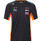 McLaren F1 Men's 2023 Lando Norris Team Replica Set Up T-Shirt - Papaya/Phantom