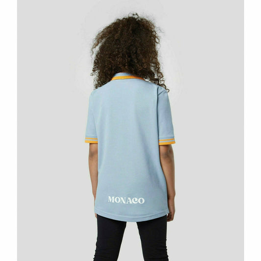 McLaren F1 Special Edition Monaco GP Kids Polo Shirt- Youth Blue