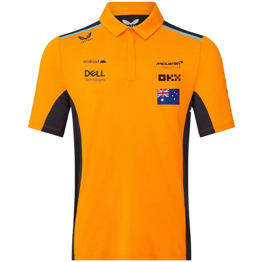 McLaren F1 Men's 2023 Oscar Piastri Team Drivers Polo Shirt