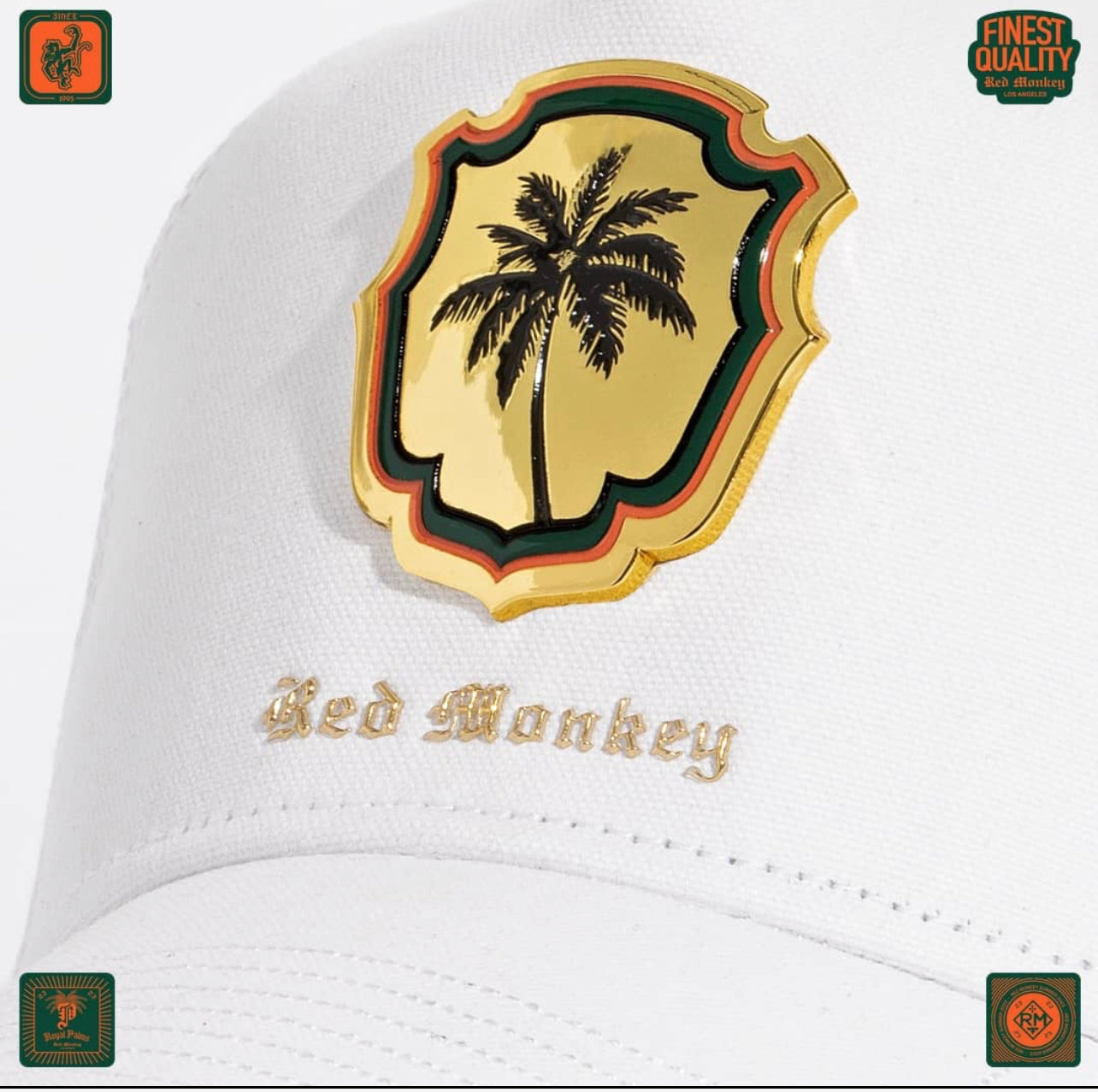 Red Monkey Royal Palms 2023 - White