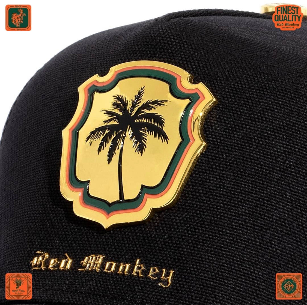 Red Monkey Royal Palms 2023 - Black