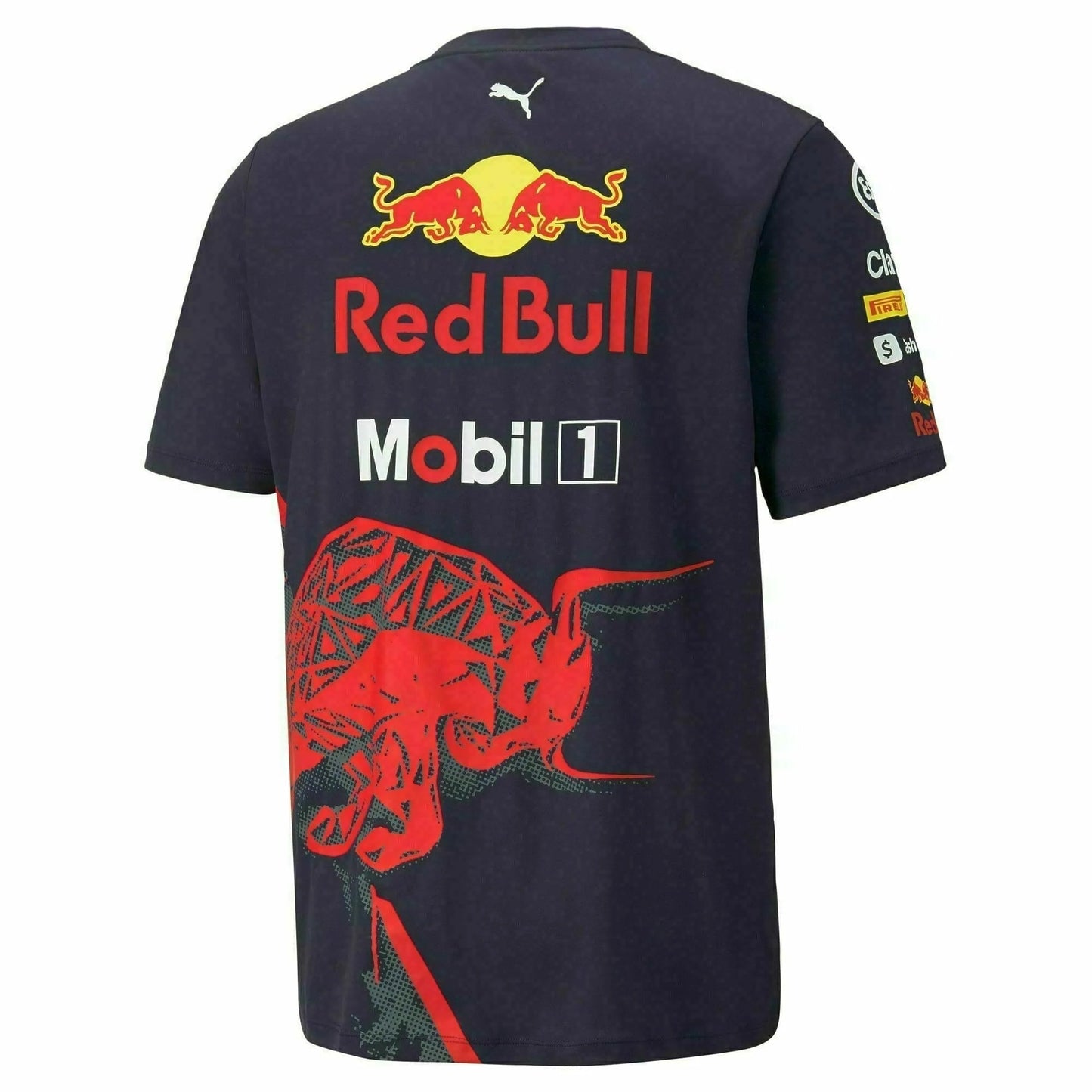 Red Bull Racing F1 Men's 2022 Team T-Shirt- Navy