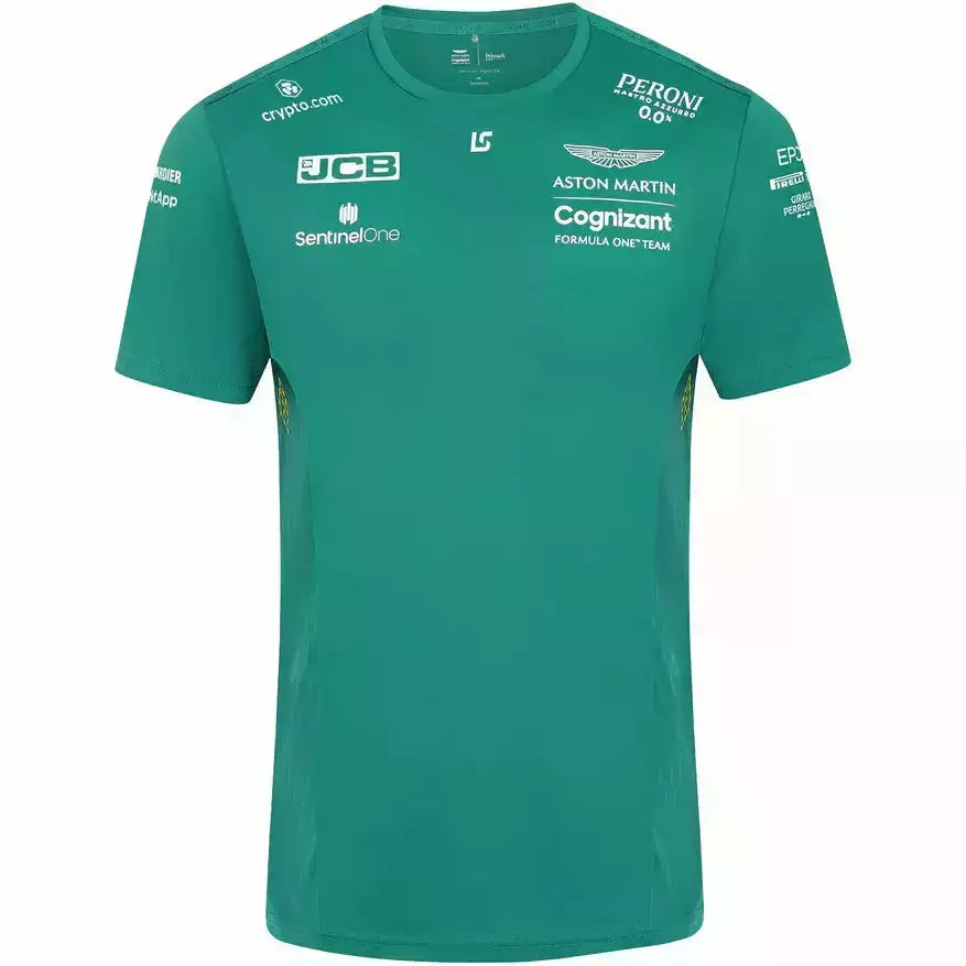 Aston Martin Cognizant F1 2022 Men's Lance Stroll Driver T-Shirt- Green